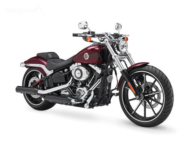 بررسی موتورسیکلت هارلی دیویدسون Softail Breakout مدل 2015